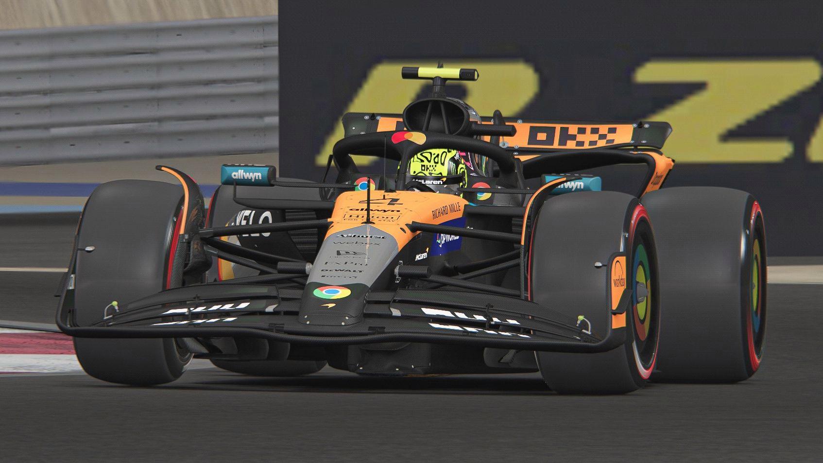 包含迈凯伦碾压梅赛德斯，塞恩斯状态火热的词条